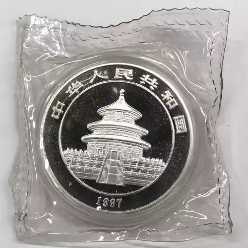CHINA, PEOPLE'S REPUBLIC 1 oz Silver Panda 10 YUAN (1987-2015)