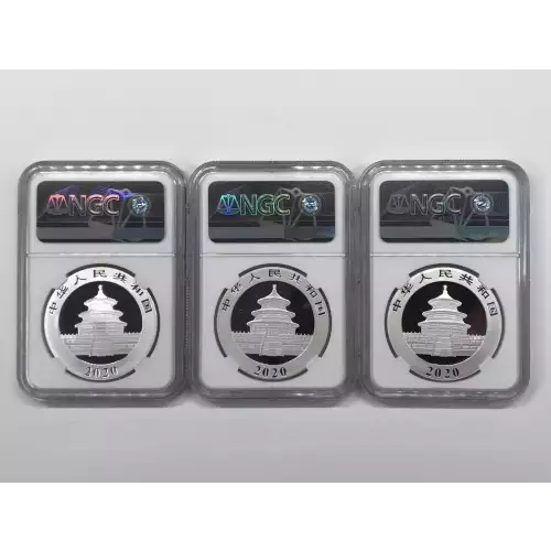 CHINA, PEOPLE'S REPUBLIC 30 g Silver Panda 10 YUAN (2016-present) (3)