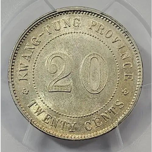 CHINA, PROVINCIAL Silver 20 CENTS (2)