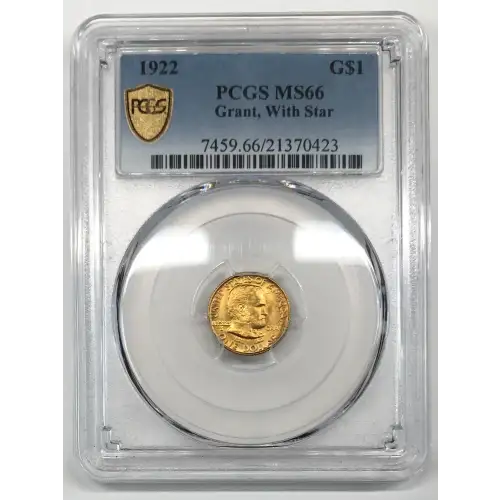 Classic Commemorative Gold--- 1922 Grant, With Star -Gold- 1 Dollar (2)