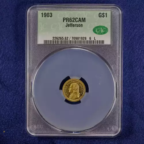 Classic Commemorative Gold--- Louisiana Purchase Exposition 1903-Gold- 1 Dollar