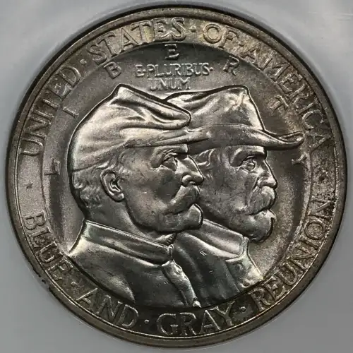 Classic Commemorative Silver--- Battle of Gettysburg 75th Anniversary 1936 -Silver- 0.5 Dollar (2)