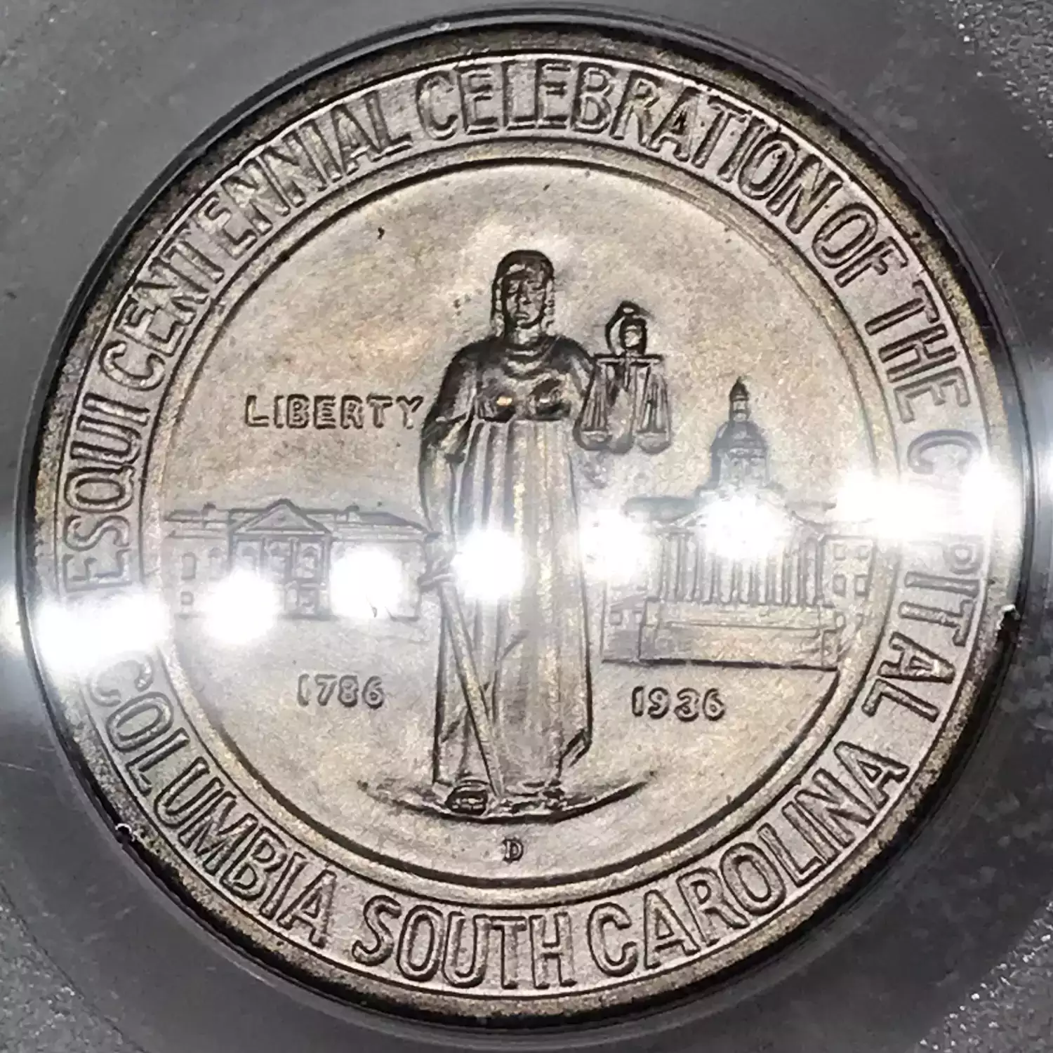 1936-D Columbia South Carolina Sesquicentennial