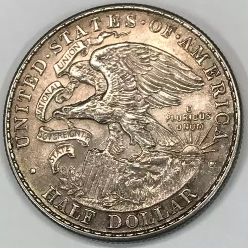 Classic Commemorative Silver--- Lincoln Illinois Centennial 1918 -Silver- 0.5 Dollar (4)