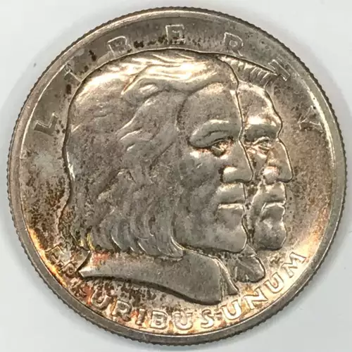 Classic Commemorative Silver--- Long Island Tercentenary 1936 -Silver- 0.5 Dollar