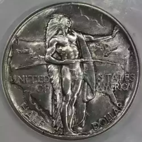Classic Commemorative Silver Oregon Trail Memorial 1926 -1939 Silver -  0.5 Dollar (2)