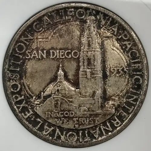 Classic Commemorative Silver--- San Diego California Pacific International Exposition 1935-1936-Silver- 0.5 Dollar (3)