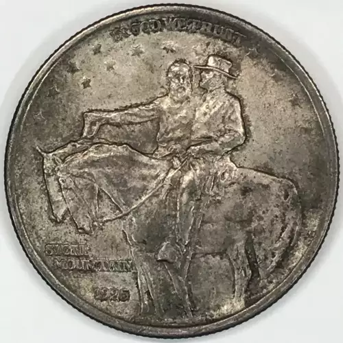 Classic Commemorative Silver--- Stone Mountain Memorial 1925 -Silver- 0.5 Dollar