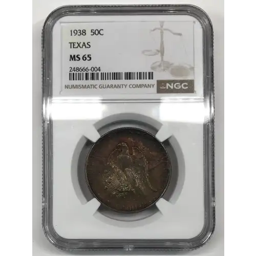 Classic Commemorative Silver--- Texas Independence Centennial 1934-1938-Silver- 0.5 Dollar