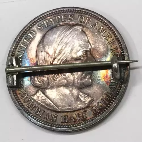 Classic Commemorative Silver--- World's Columbian Exposition Half Dollar 1892 - 1893 -Silver- 0.5 Dollar