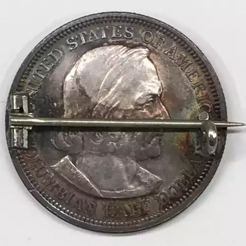 Classic Commemorative Silver--- World's Columbian Exposition Half Dollar 1892 - 1893 -Silver- 0.5 Dollar (3)