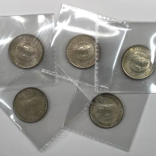 Classic Commemorative Silver--- York County, Maine, Tercentenary 1936 -Silver- 0.5 Dollar (4)