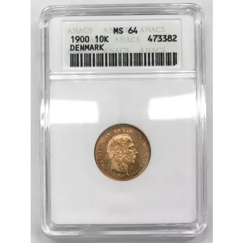 Denmark Gold 10 KRONER