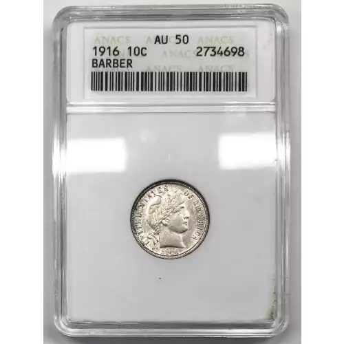 Dimes---Barber or Liberty Head 1892-1916 -Silver- 1 Dime