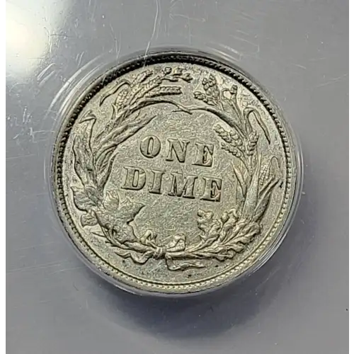 Dimes---Barber or Liberty Head 1892-1916 -Silver- 1 Dime (4)