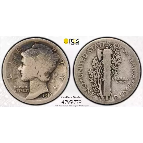 Dimes---Winged Liberty Head or Mercury 1916-1945 -Silver- 1 Dime