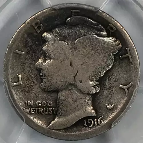 Dimes---Winged Liberty Head or Mercury 1916-1945 -Silver- 1 Dime (3)