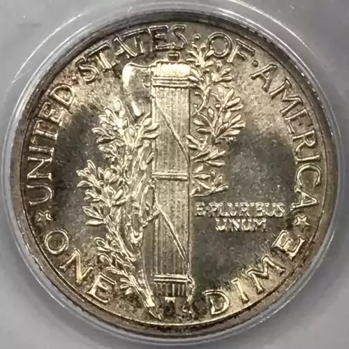 Dimes---Winged Liberty Head or Mercury 1916-1945 -Silver- 1 Dime (3)