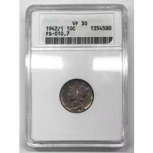 Dimes---Winged Liberty Head or Mercury 1916-1945 -Silver- 1 Dime