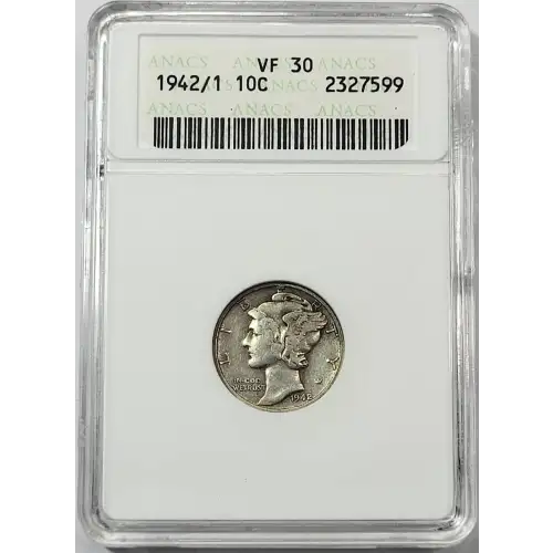 Dimes---Winged Liberty Head or Mercury 1916-1945 -Silver- 1 Dime