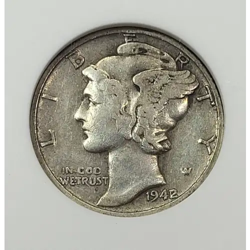 Dimes---Winged Liberty Head or Mercury 1916-1945 -Silver- 1 Dime (2)