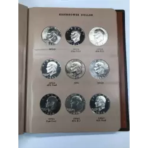 Dollars---Eisenhower 1971-1978 Copper-Nickel- 1 Dollar (2)