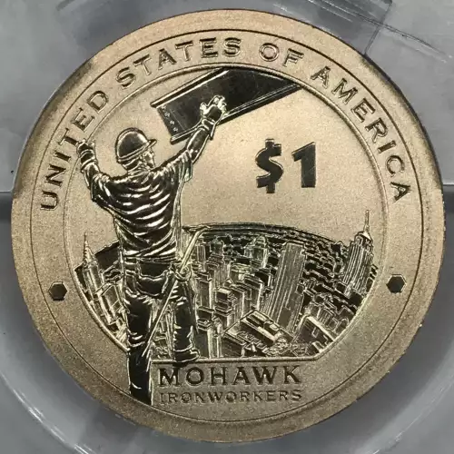 Dollars---Native American 2009-Present -Brass- 1 Dollar (2)