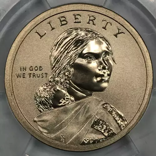 Dollars---Native American 2009-Present -Brass- 1 Dollar (3)