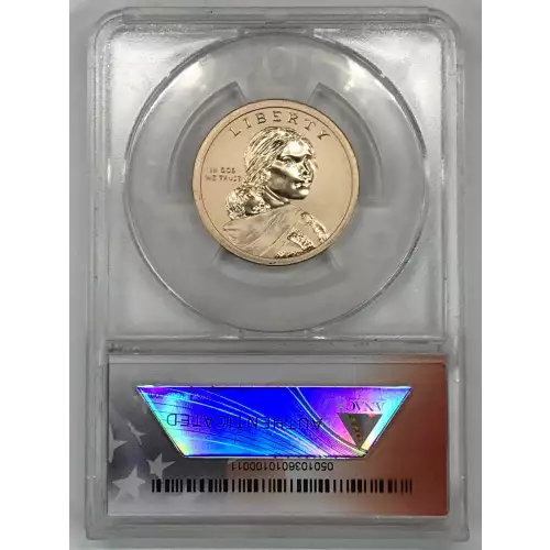 Dollars---Native American 2009-Present -Brass- 1 Dollar (4)