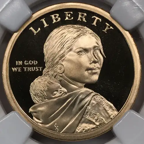 Dollars---Native American 2009-Present -Brass- 1 Dollar