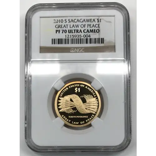 Dollars---Native American 2009-Present -Brass- 1 Dollar