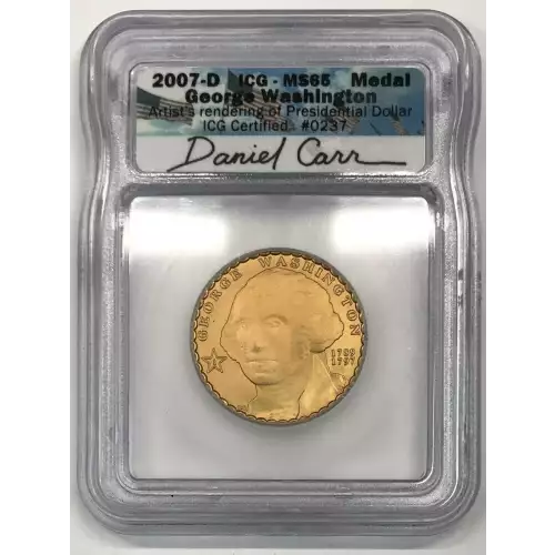 Dollars---Presidential 2007-2016 -Brass- 1 Dollar