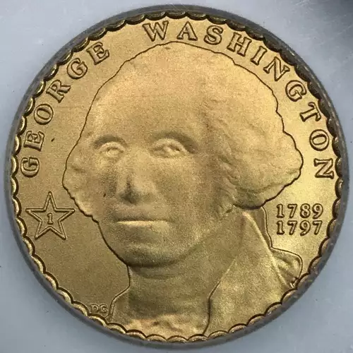 Dollars---Presidential 2007-2016 -Brass- 1 Dollar