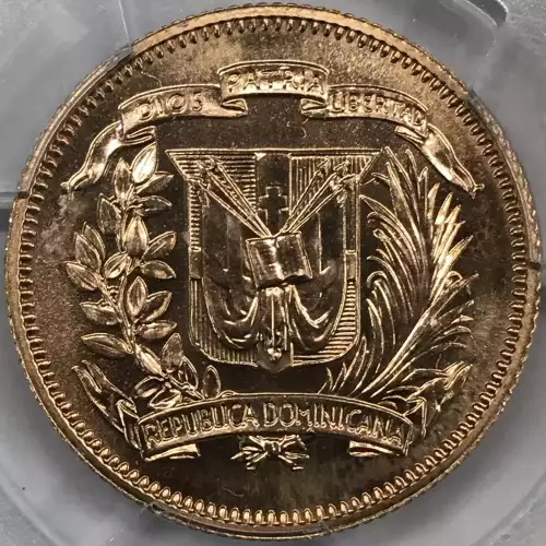 Dominican Republic Gold 30 PESOS