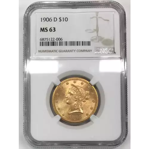 Eagle---Liberty Head 1838-1907 -Gold- 10 Dollar