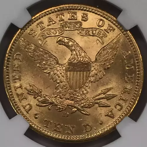 Eagle---Liberty Head 1838-1907 -Gold- 10 Dollar