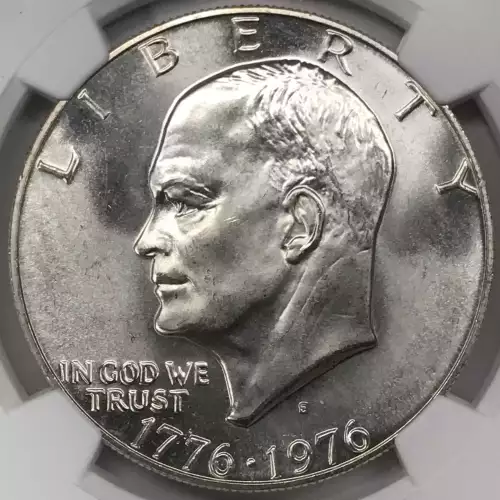 Eisenhower Silver Dollar (1971-1976) - 40% Silver (4)