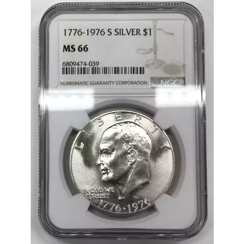 Eisenhower Silver Dollar (1971-1976) - 40% Silver