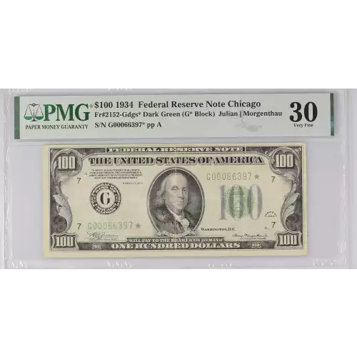 Federal Reserve Note Chicago