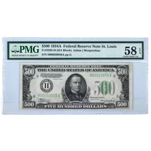 Federal Reserve Note St. Louis (2)