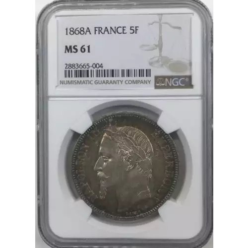FRANCE Silver 5 FRANCS