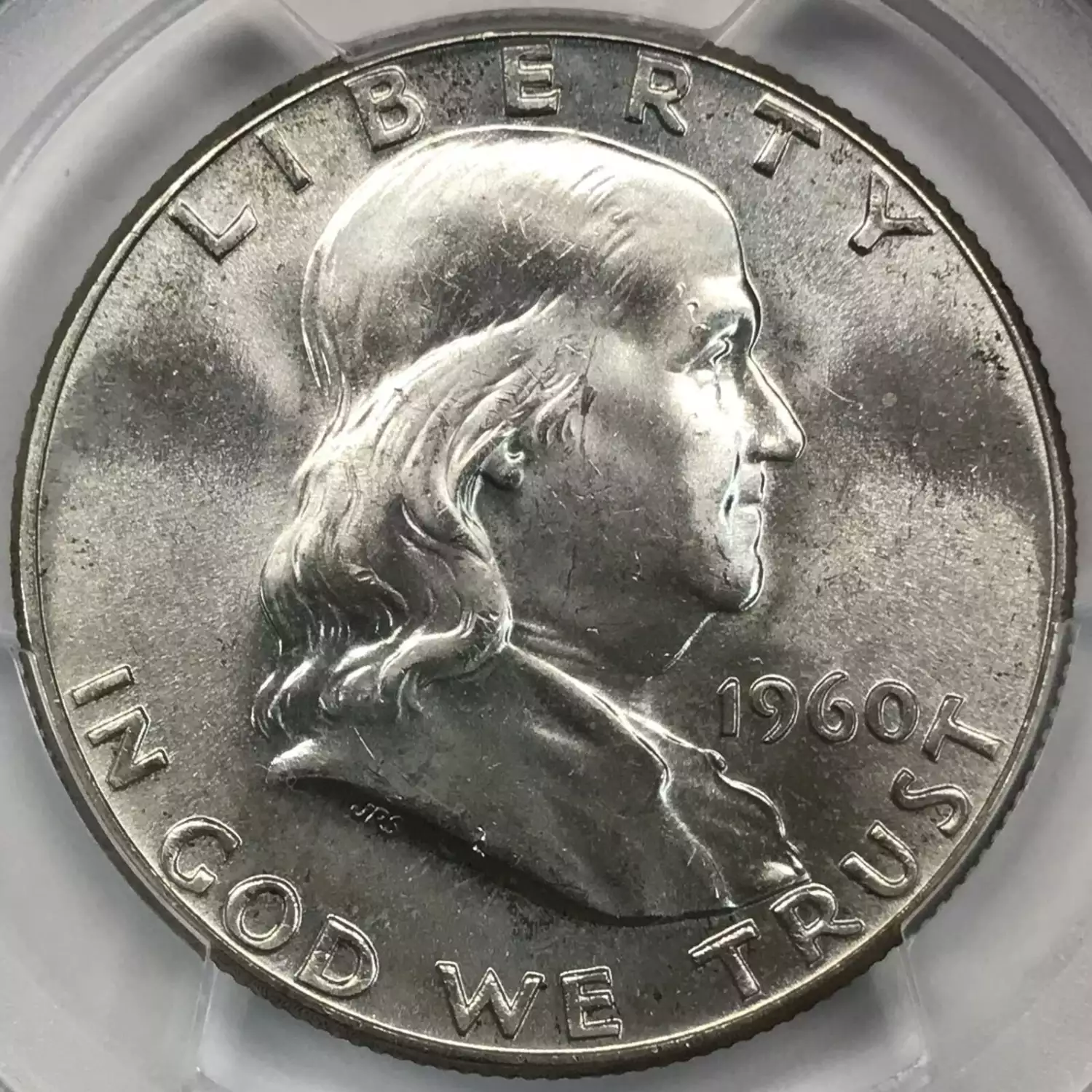 1960 Franklin Half Dollar PCGS MS-65 FBL - Old Pueblo Coin