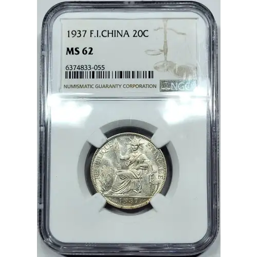 FRENCH INDO-CHINA Silver 20 CENTS
