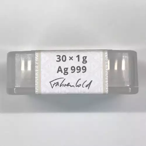 Geiger Edelmetalle 30 x 1 g Silver Bar Sealed Box (2)