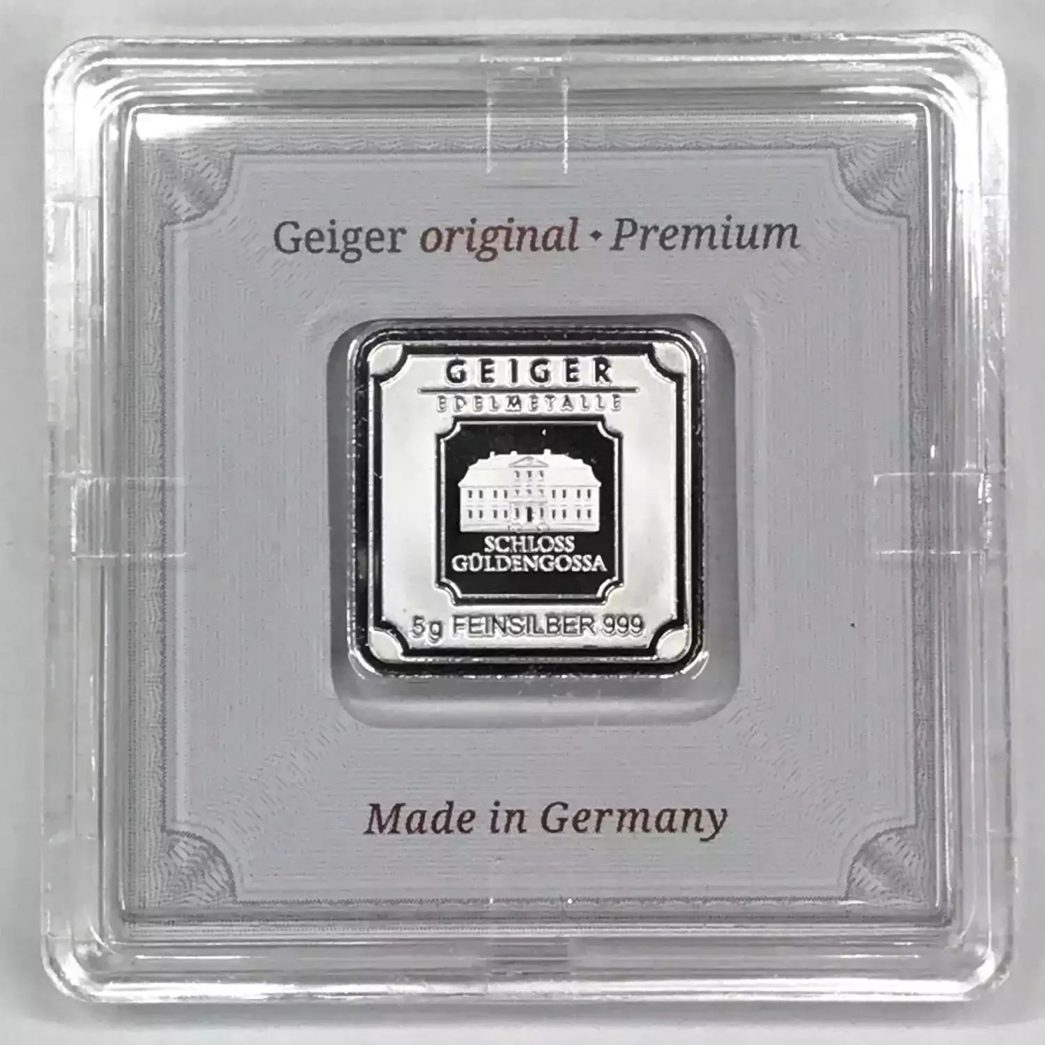 Geiger Edelmetalle 5 g silver - Old Pueblo Coin