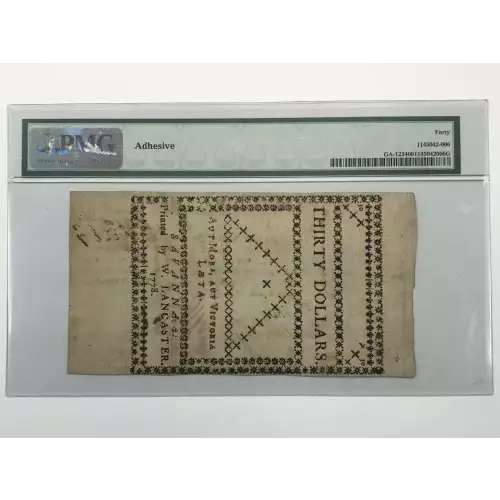 Georgia Colonial Note