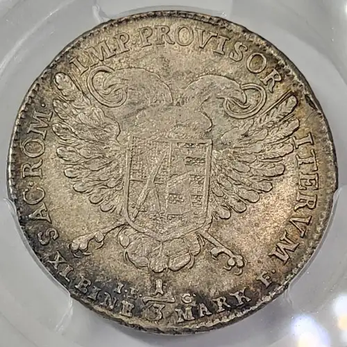 GERMAN STATES Silver 1/3 THALER (1/2 Gulden) (5)