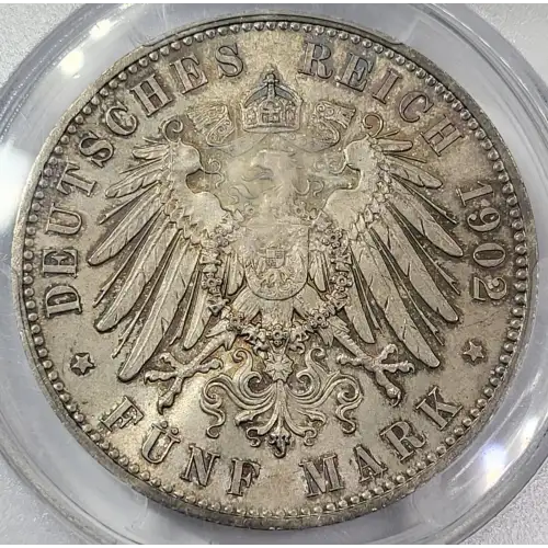GERMAN STATES Silver 5 MARK (5)