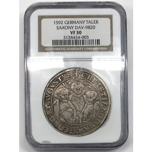 German States Silver Thaler (generic)[eBay ID: 18473]