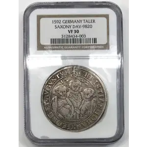 German States Silver Thaler (generic)[eBay ID: 18473]